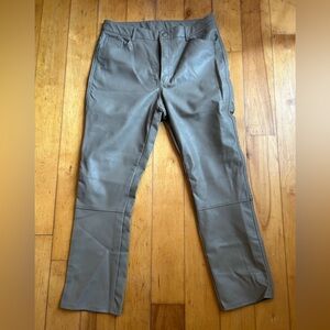 H&M Faux leather pants